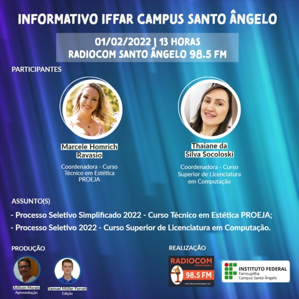 01.02.22 Informativo IFFar SAN