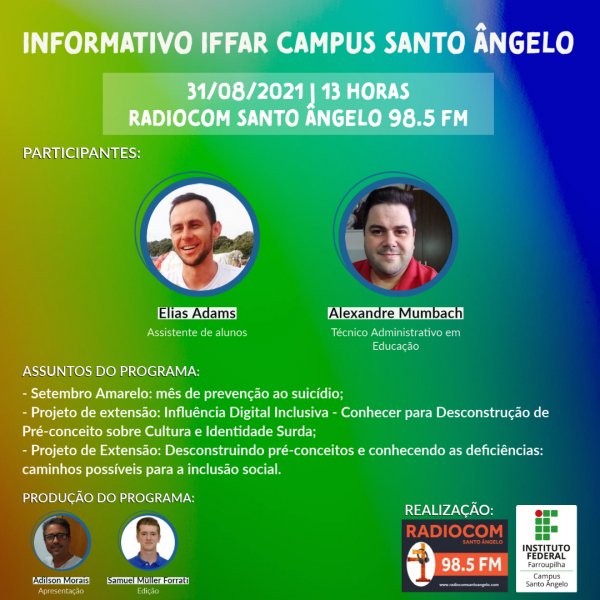 31.08.21 Informativo IFFar SAN