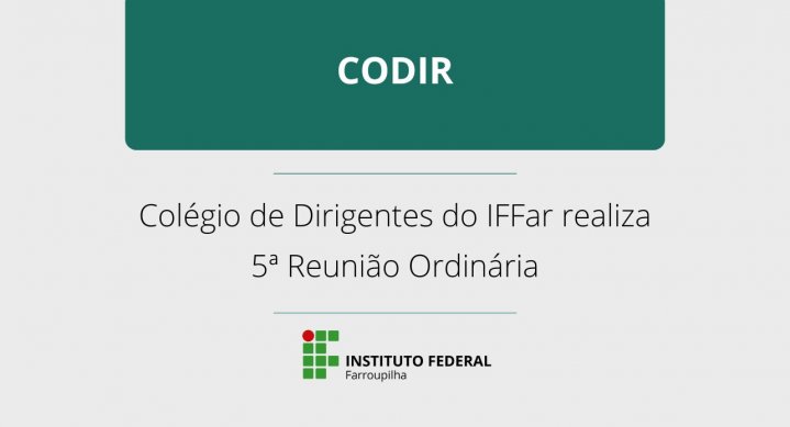 5reuniãocodir notícia12072023
