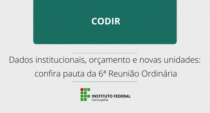 6reuniãocodir notícia19092025