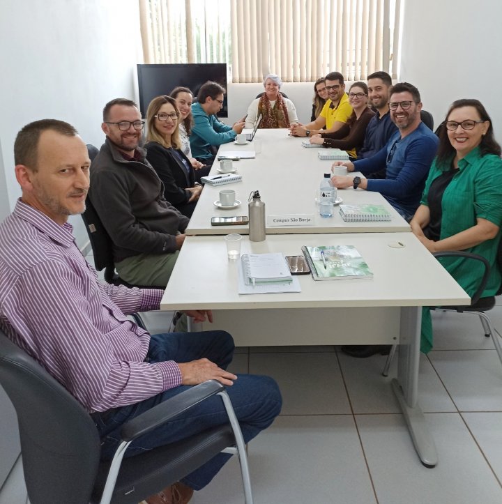 Equipe Diretiva do Campus com Reitora e Pró reitores