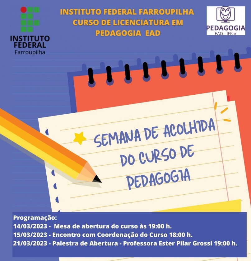 Banner Final Semana de Acolhida