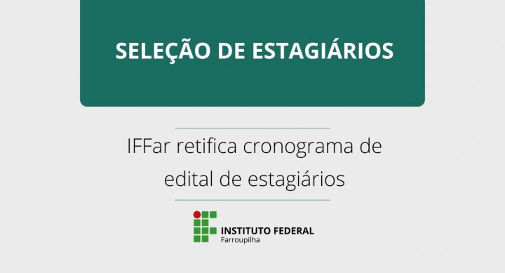retificaçãoestágio notícia14052024