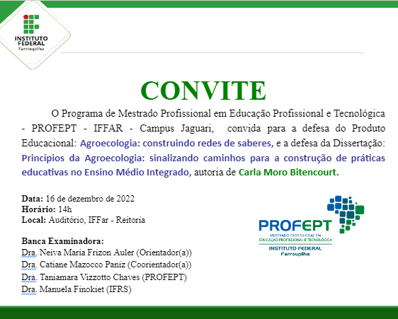 Convite Defesa Carla T3