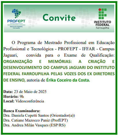 Convite Qualificação Erika T7