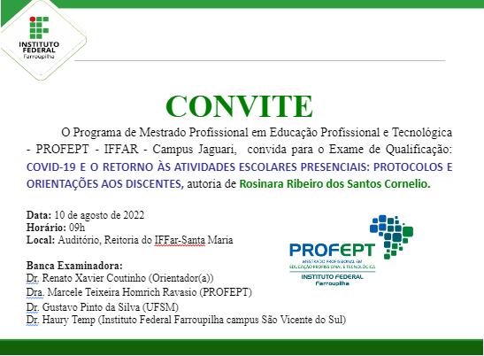 Convite Qualificação Rosinara