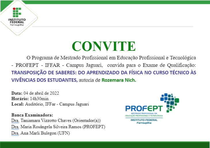 Convite Qualificação Rozemara