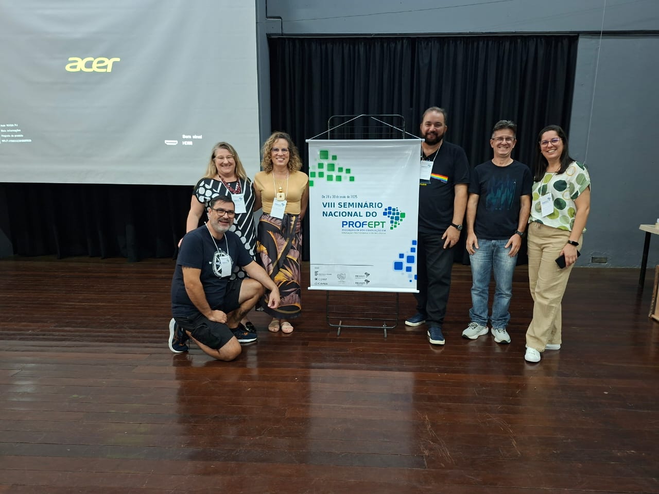 Adão em evento no RJ