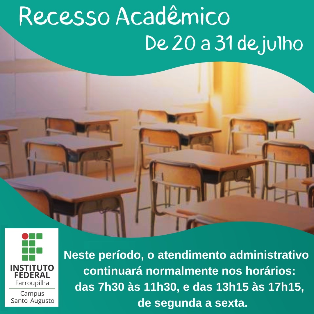 Arte recesso acadêmico