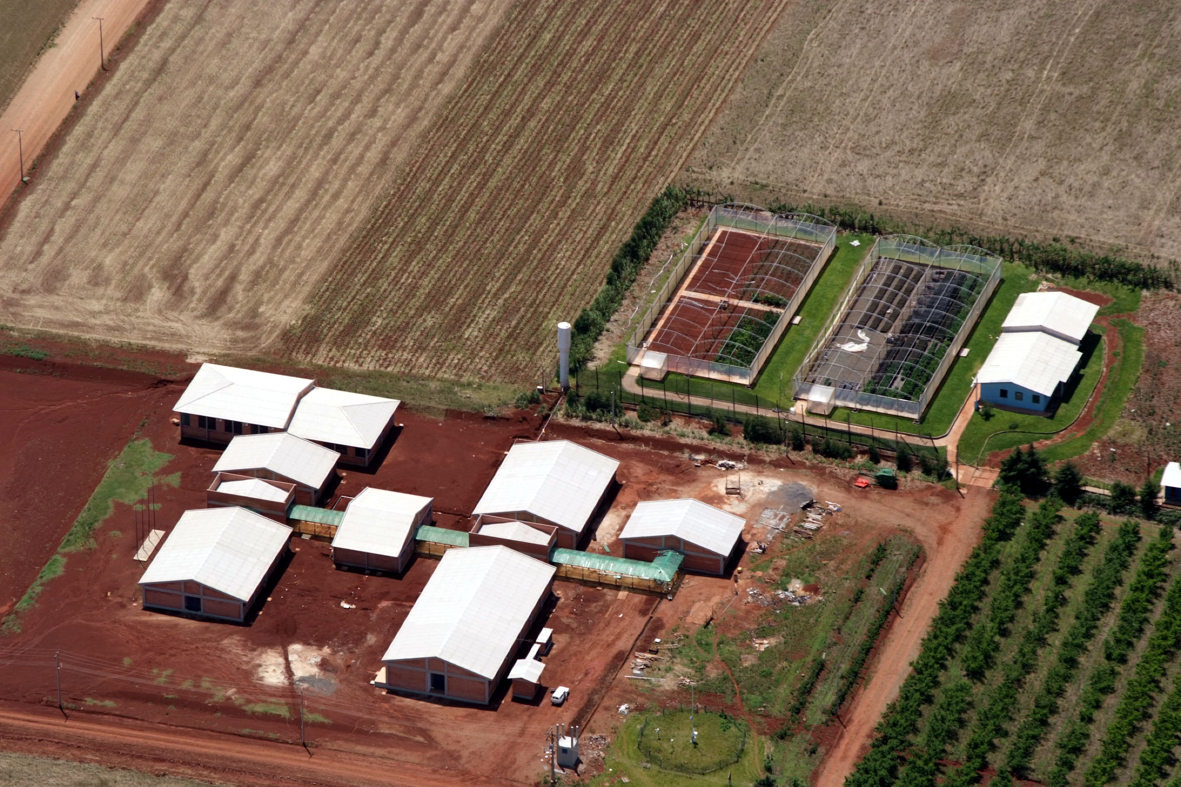 Foto Aérea do Campus antes da inauguração
