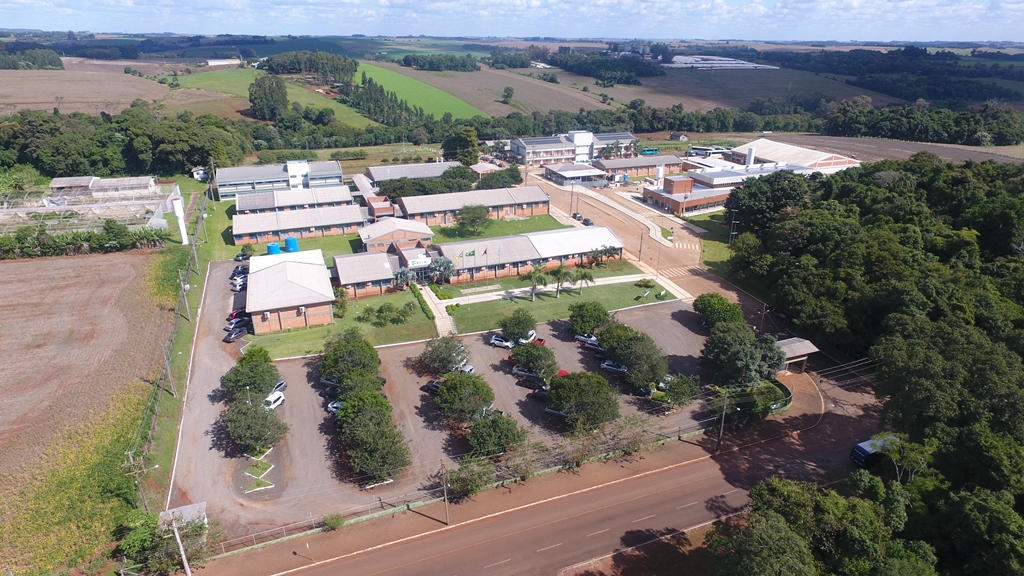 Foto aérea do Campus atual
