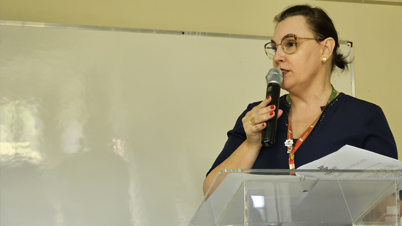 Reitora apresentou as ações planejadas para a implantação do Campus, reforçando o compromisso com o desenvolvimento regional.