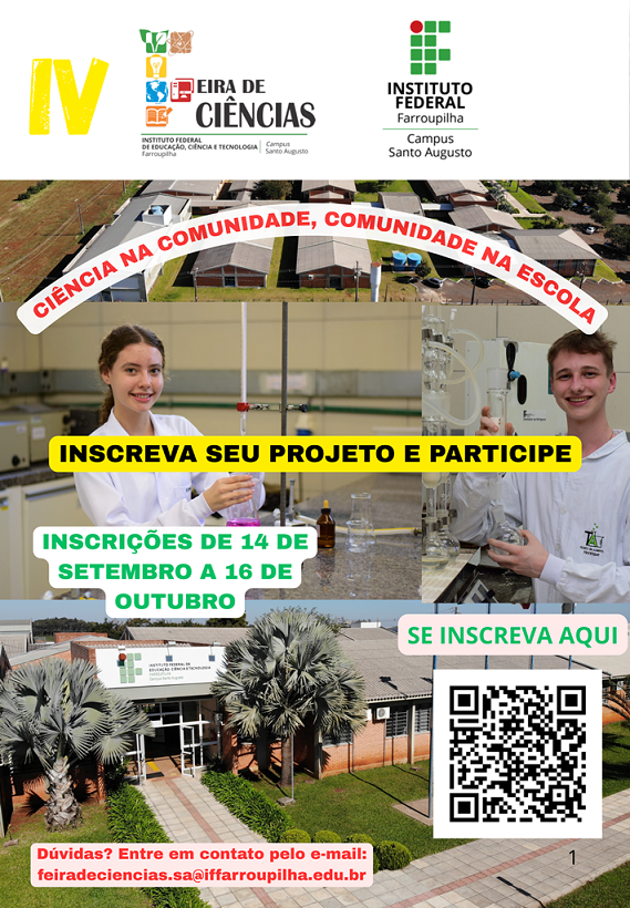 IV Feira de Ciências reduzida