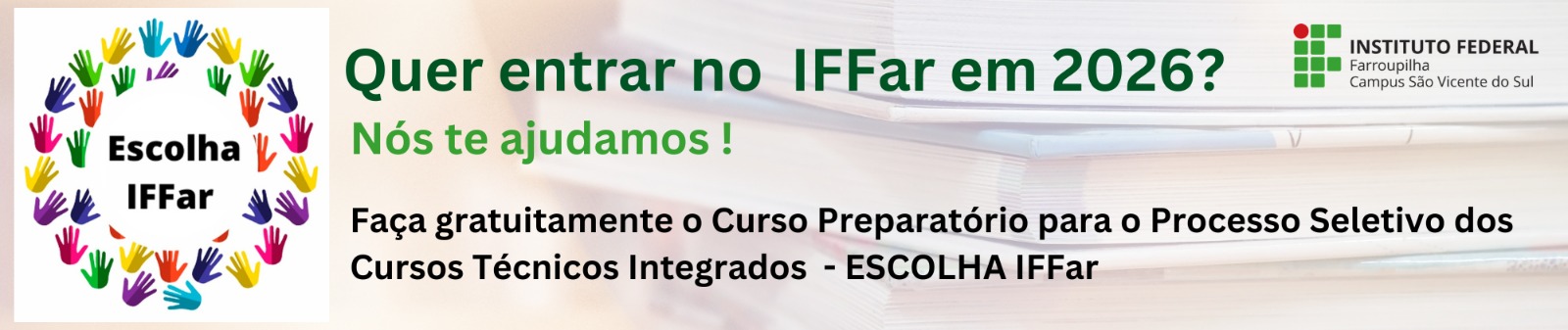 Escolha IFFar 2026