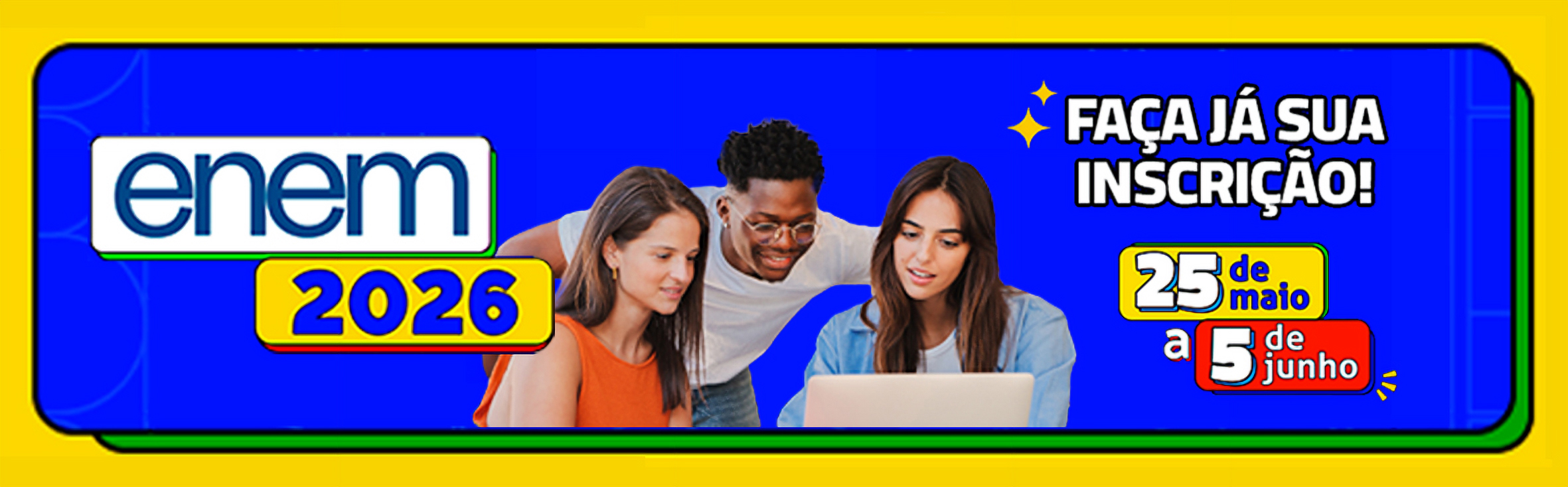 Enem 2026 - Inscrições