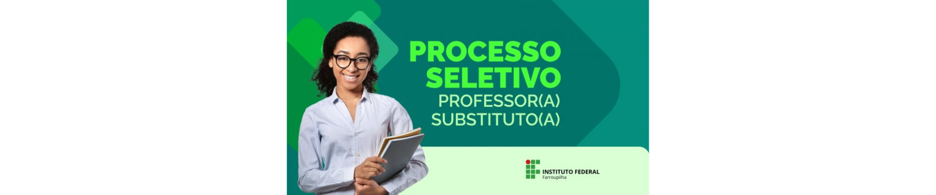 Banner Seleção Substituto
