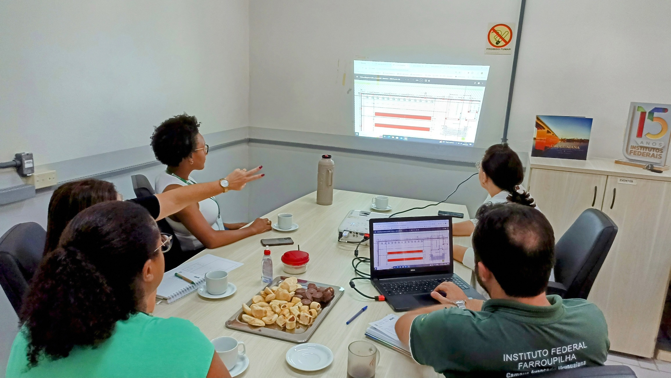 planta do projeto biblio