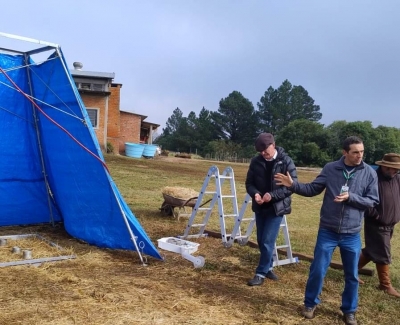 Campus integra formação sobre escoamento superficial da água da chuva