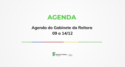 Agenda do Gabinete da Reitora