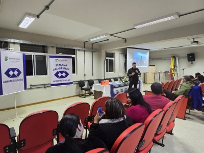 Palestra com CEO da Delivery Much inspira alunos na XII Semana Acadêmica de Administração do campus Júlio de Castilhos
