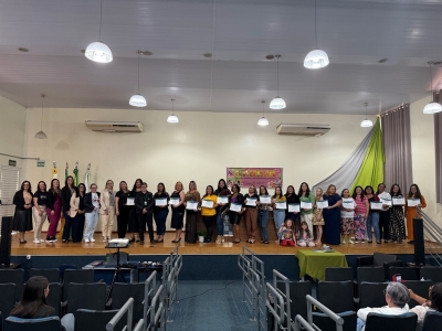 Realizado o encerramento da turma de 2025 do curso de Masseira do Programa Mulheres Mil