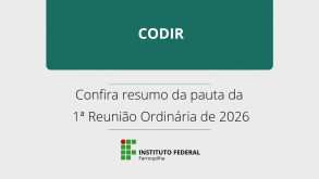 IFFar flexibiliza abertura de turmas em cursos Técnicos e de Graduação 1reuniãoCodirTarde notícia19032026