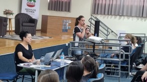 Estudantes dos 1º anos dos cursos técnicos integrados ao ensino médio recebem orientações sobre o Guia do Estudante WhatsApp Image 2026 03 02 at 15.07.05 1