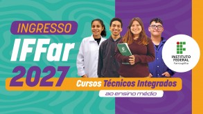 Campus Júlio de Castilhos oferta 165 vagas em cursos técnicos integrados no Processo Seletivo 2027 do IFFar notícia integrados 2027_JC.jpeg