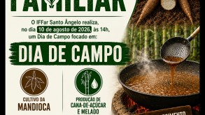 IFFar – Campus Santo Ângelo realiza Dia de Campo sobre cultivo de mandioca e produção de cana-de-açúcar IFFar – Campus Santo Ângelo realiza Dia de Campo sobre cultivo de mandioca e…