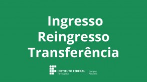Inscrições para Reingresso, Transferência e Ingresso de Portador de Diploma Inscrições para Reingresso, Transferência e Ingresso de Portador de Diploma