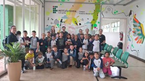 Estudantes de Taquaruçu do Sul visitam o IFFar – Campus Frederico Westphalen Estudantes de Taquaruçu do Sul visitam o IFFar – Campus Frederico Westphalen