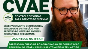 Egresso do curso de Pós-Graduação em Computação Aplicada do IFFar – Campus Santo Ângelo tem artigo completo aprovado em evento de pós-graduação Egresso do curso de Pós-Graduação em Computação Aplicada do IFFar – Campus Santo…